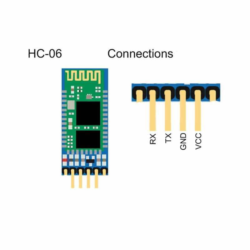 Módulo Bluetooth HC-06 HC06 Esclavo Serial Compatible Con Arduino