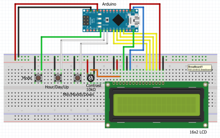 Reloj Preciso Con Solo Usar Un Arduino Ecuarobot